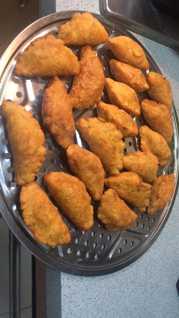 玫瑰豆沙红薯饼