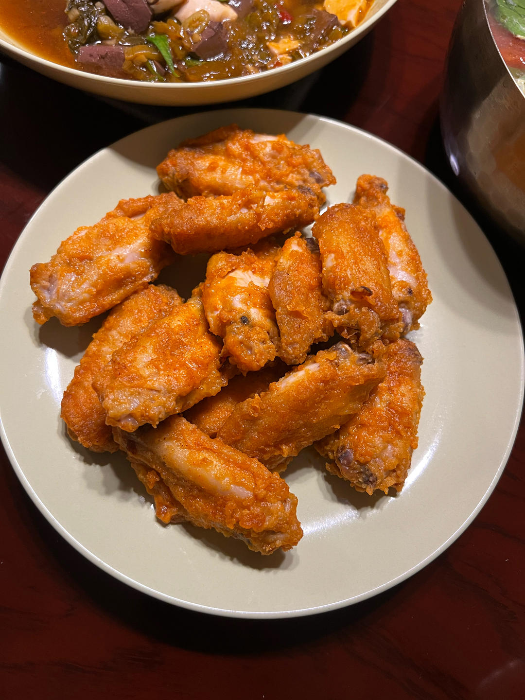 免炸水牛城鸡翅(附蓝纹奶酪酱制作法）
