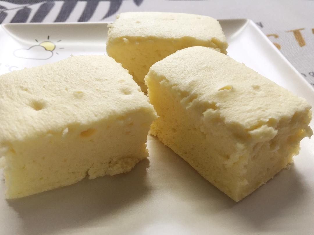 小鱼的旅行1做的酸奶蒸蛋糕入口即化