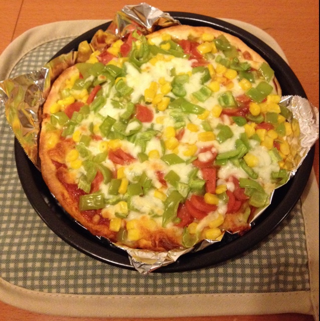 夏威夷pizza（附饼底冷冻法）