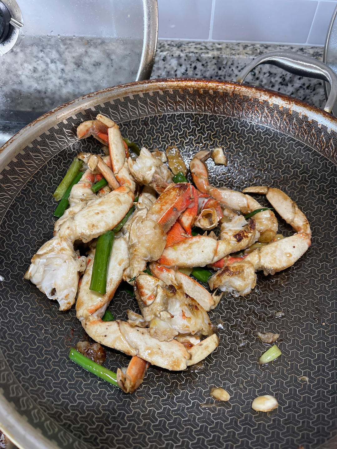 葱姜炒蟹