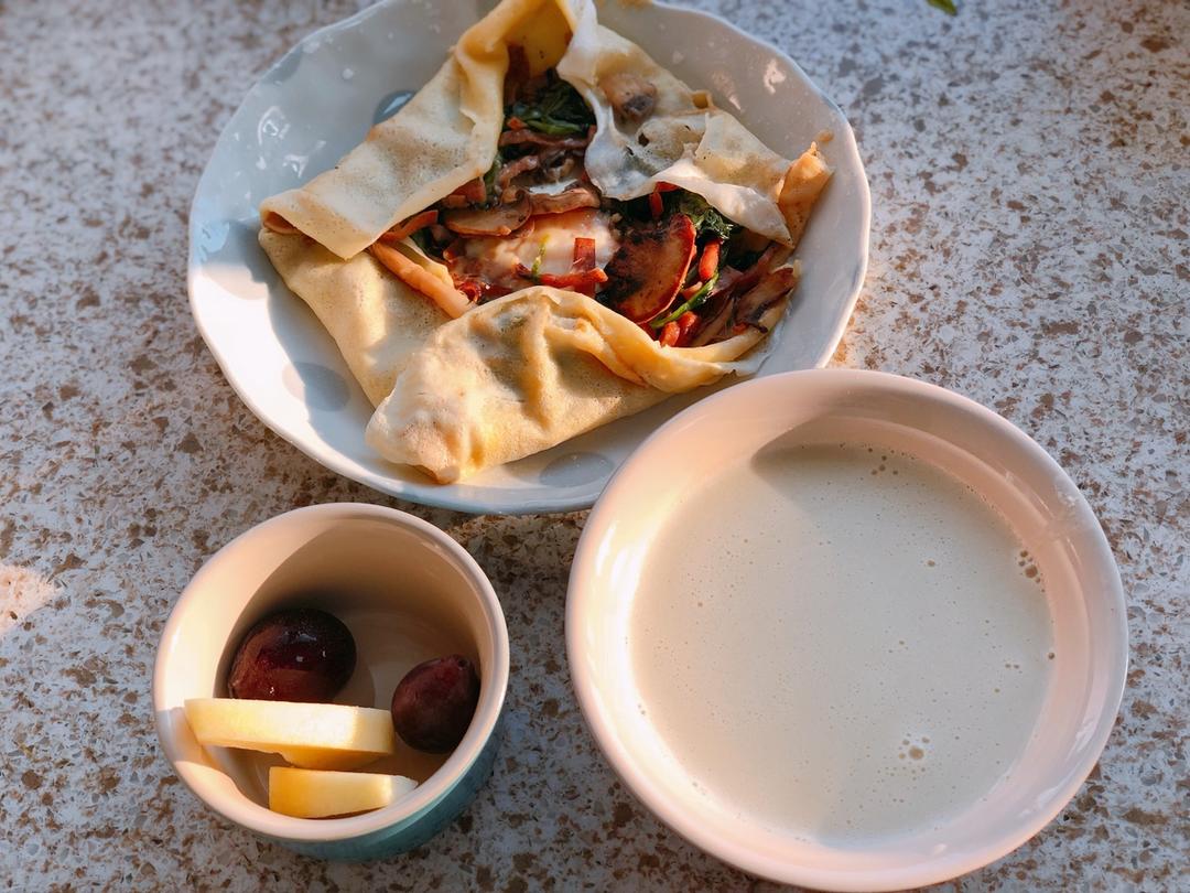 培根可丽饼