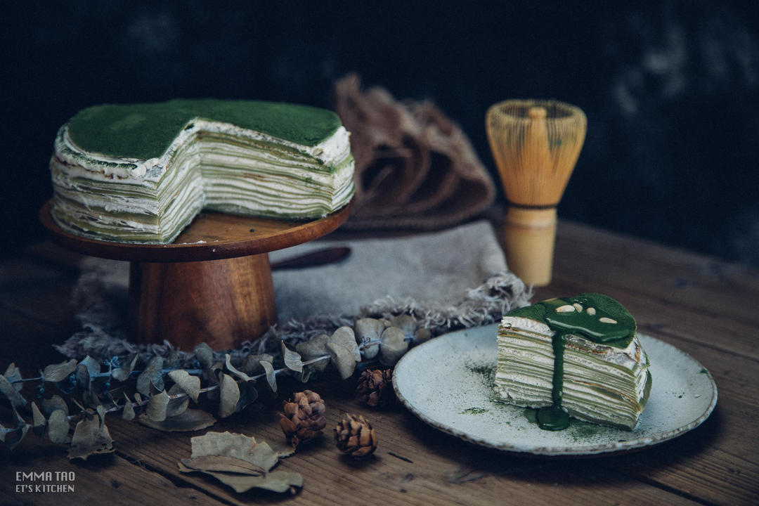 【幸福烘焙】淋酱/抹茶千层蛋糕的做法