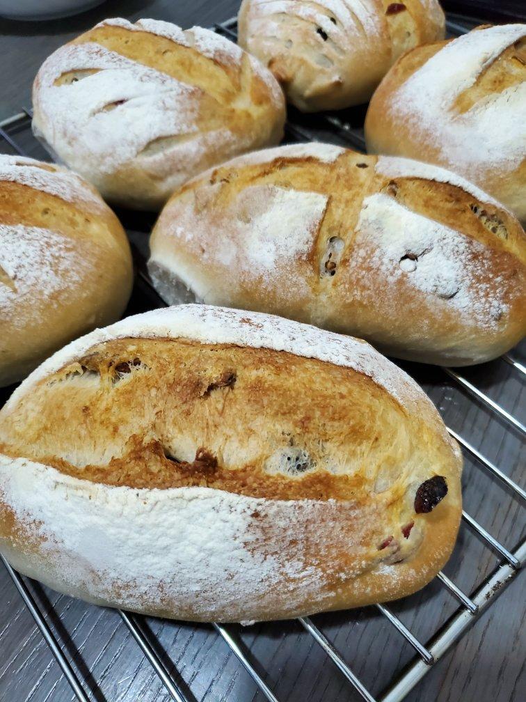 直接法简单上手｜法式多重水果软欧包