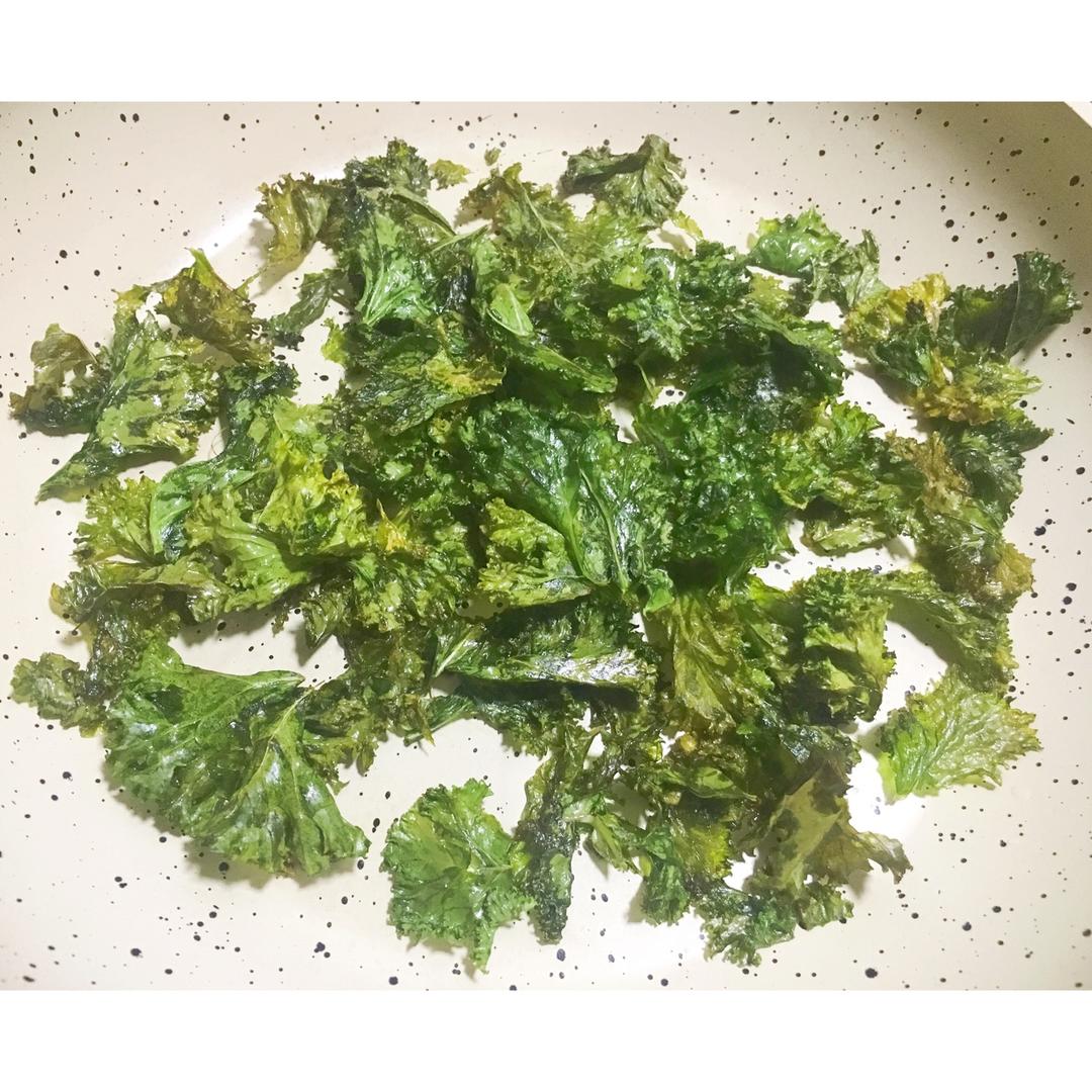 超级零食Kale chips羽衣甘蓝脆片