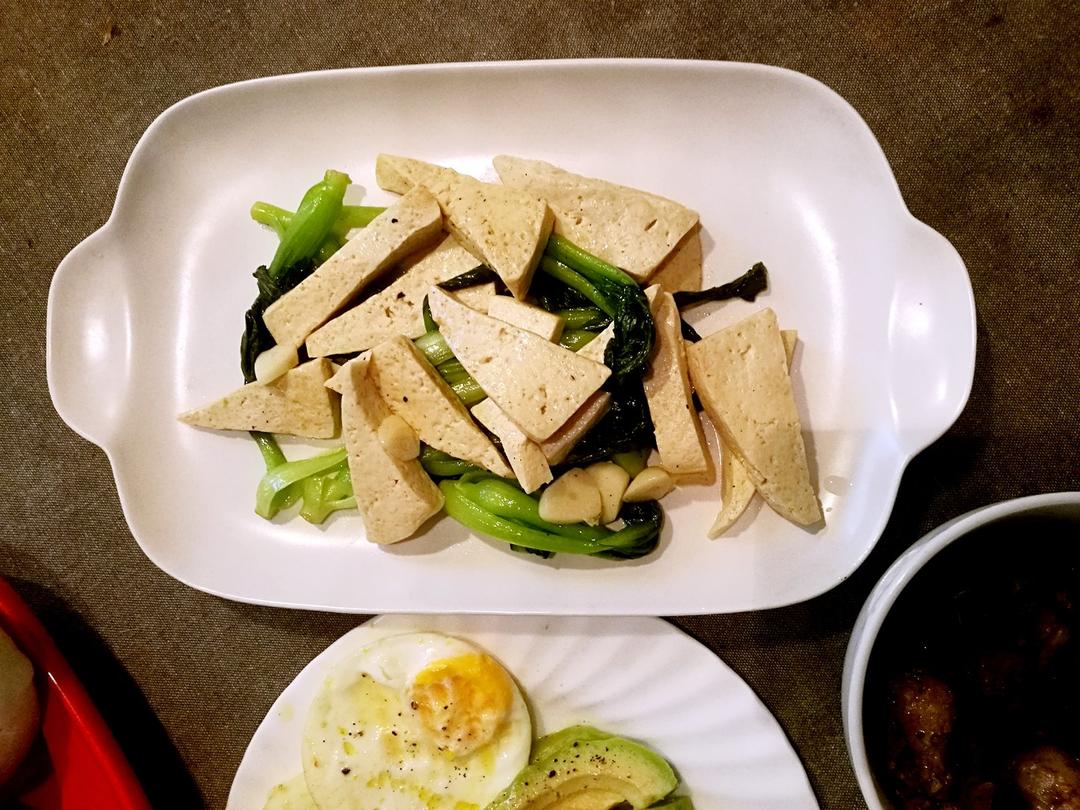 青菜豆腐