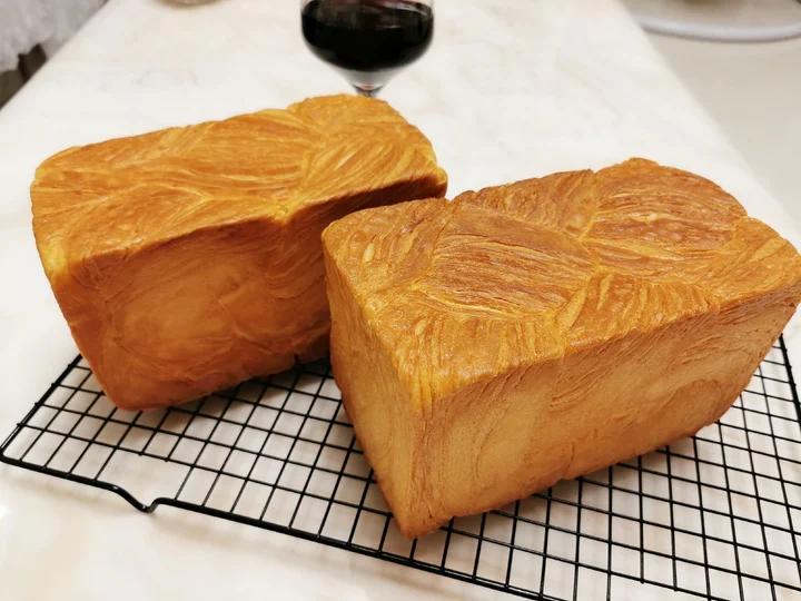 鱼儿咿呀咿呀哟做的复制bb糖招牌原味奶香丹麦金砖吐司