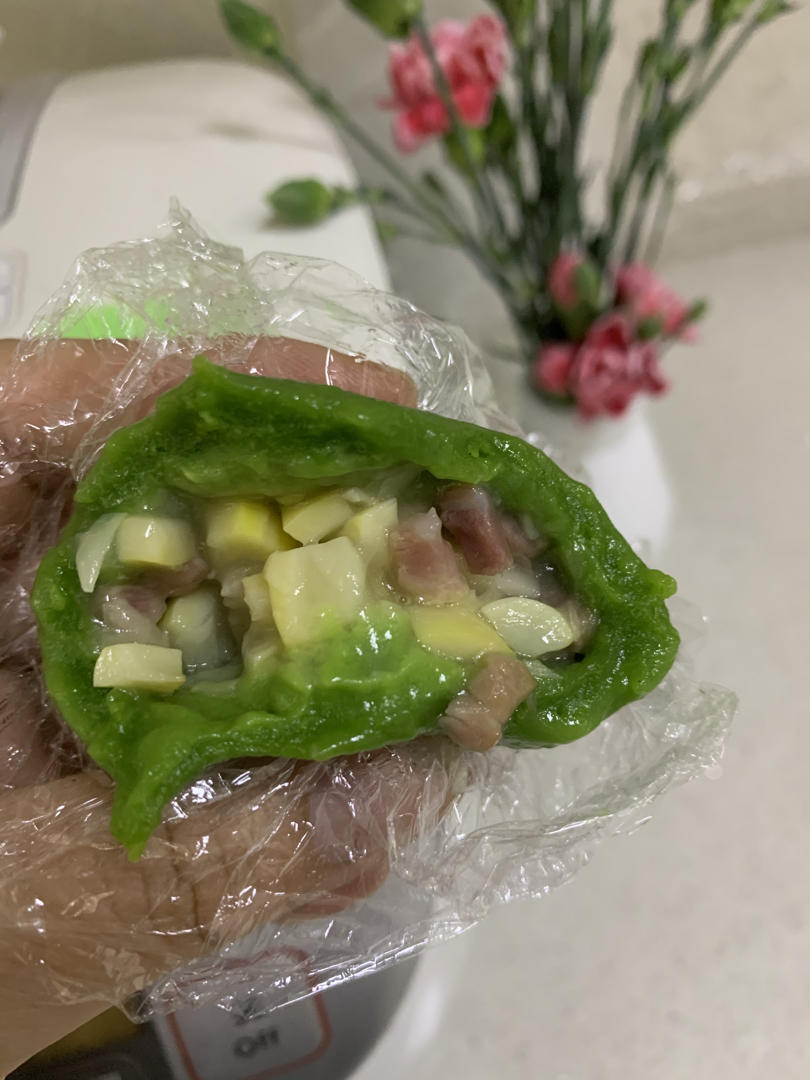 【腌笃鲜青团】