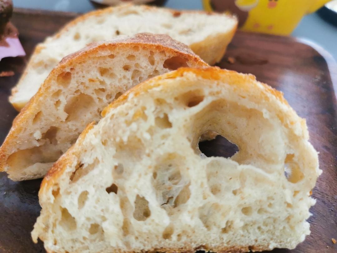 最简单的欧包发面法·只需5分钟搅一搅❗️真不揉面