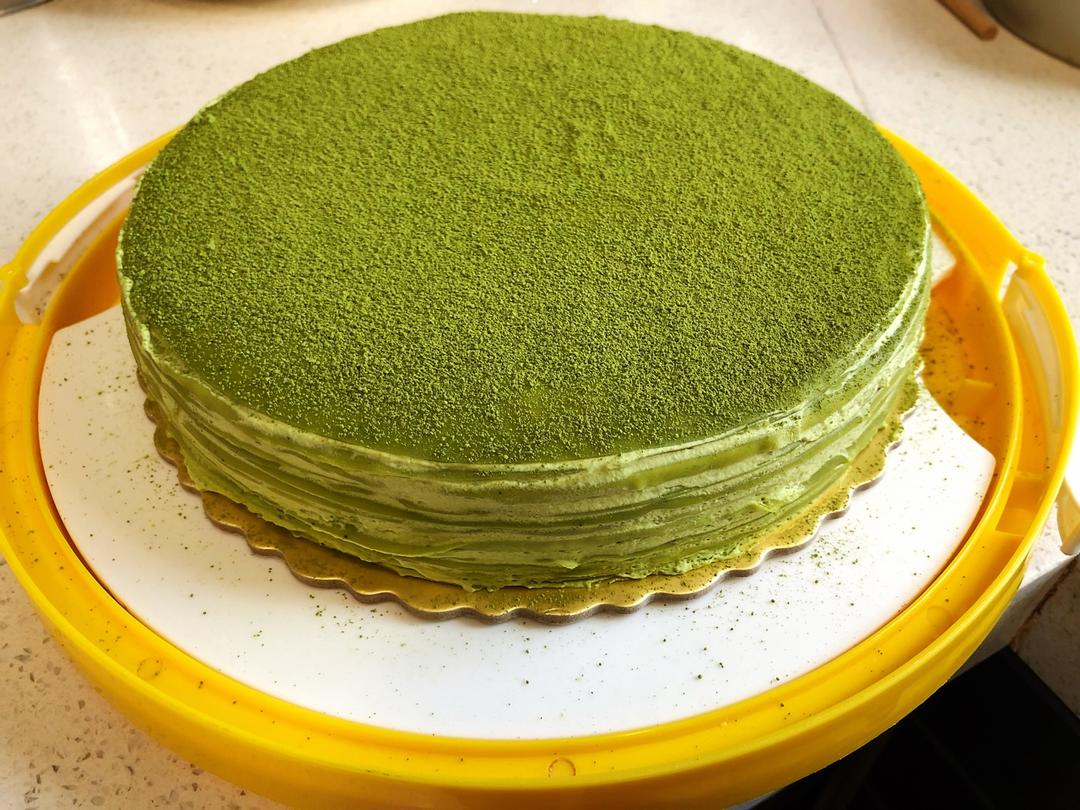 赑赑泓做的lady m 抹茶千层可丽饼/千层蛋糕 green tea mille crepes