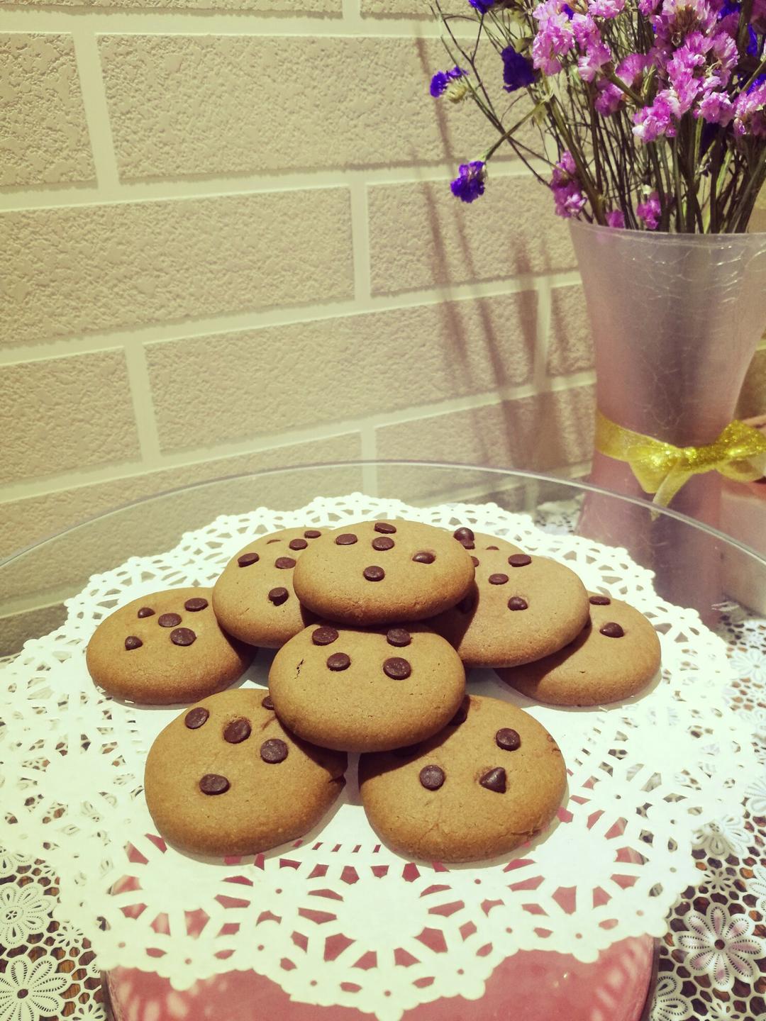 无黄油版巧克力豆饼干（类似趣多多）