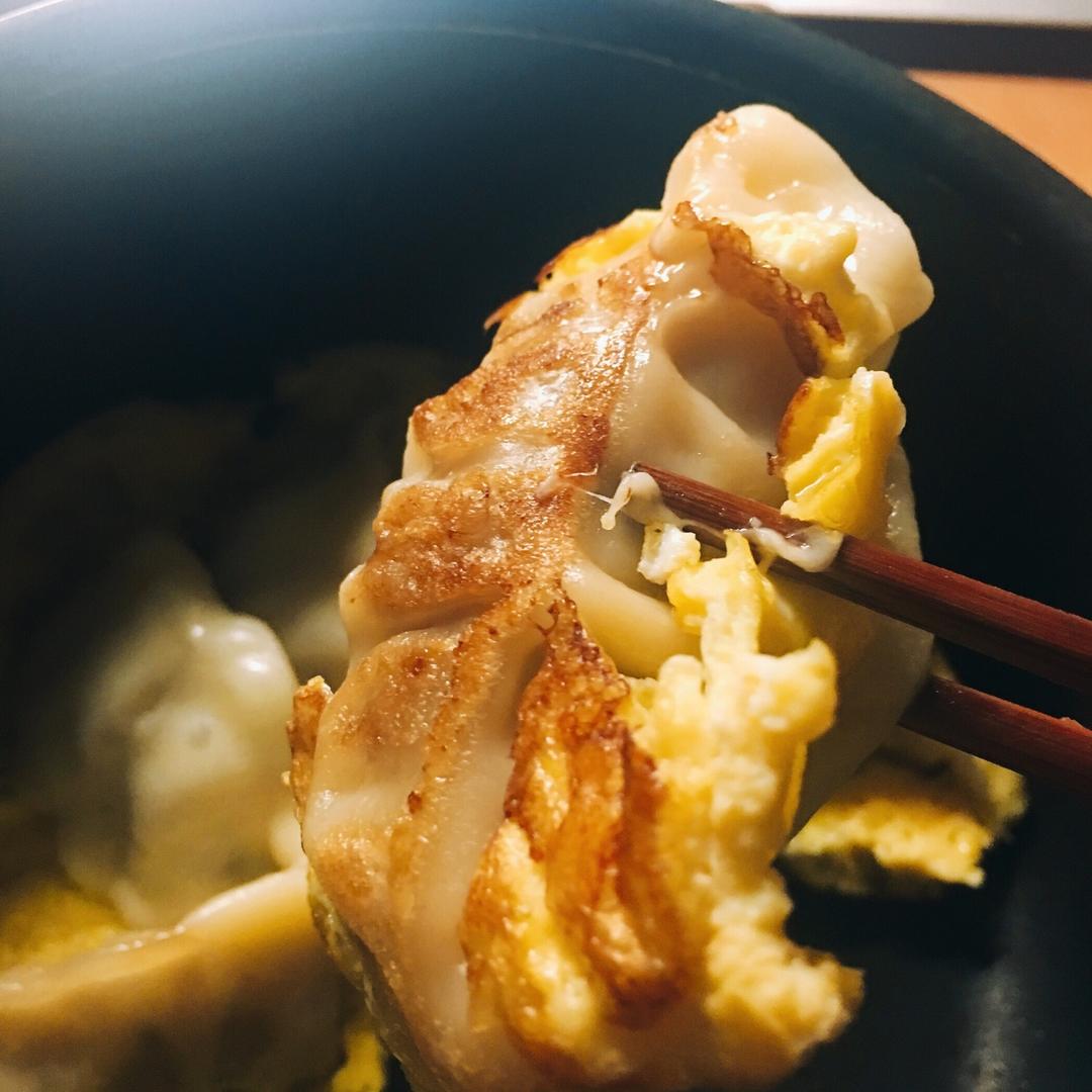懒人快手抱蛋煎饺