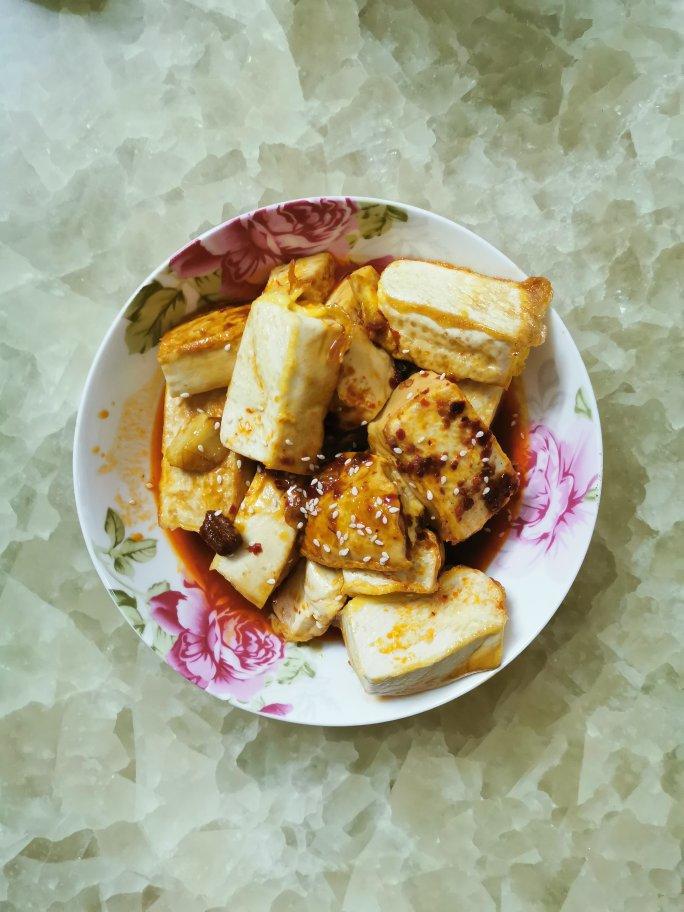 香煎嫩豆腐