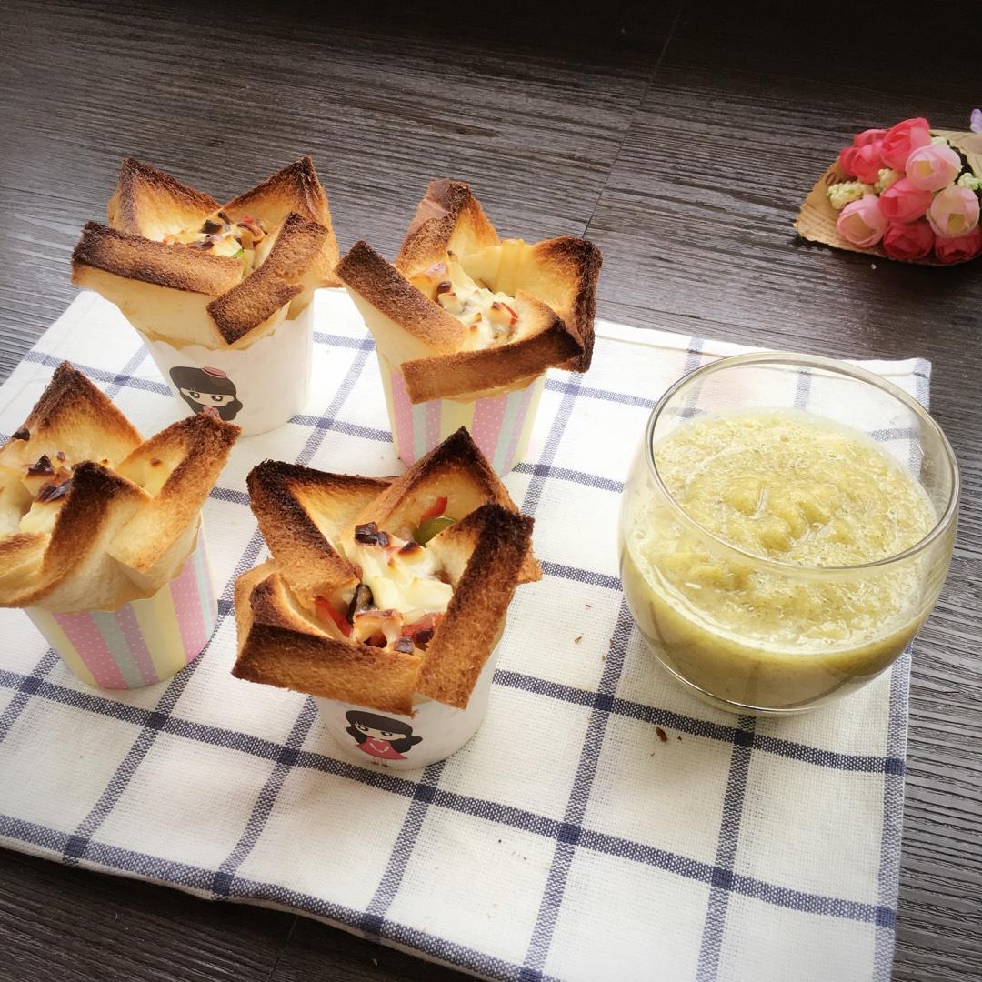 纯奶手撕吐司的做法 步骤1