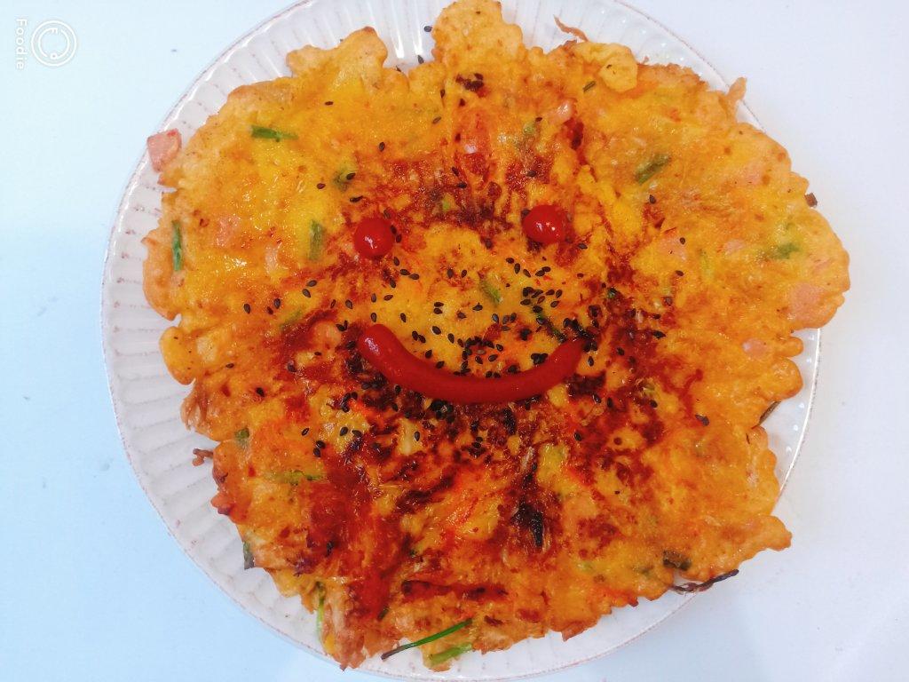 十五分钟的快手泡菜饼