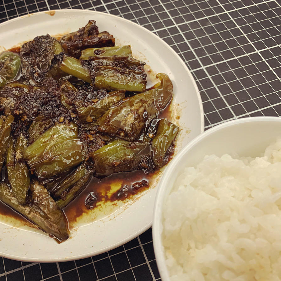 油焖虎皮尖椒（无肉版）