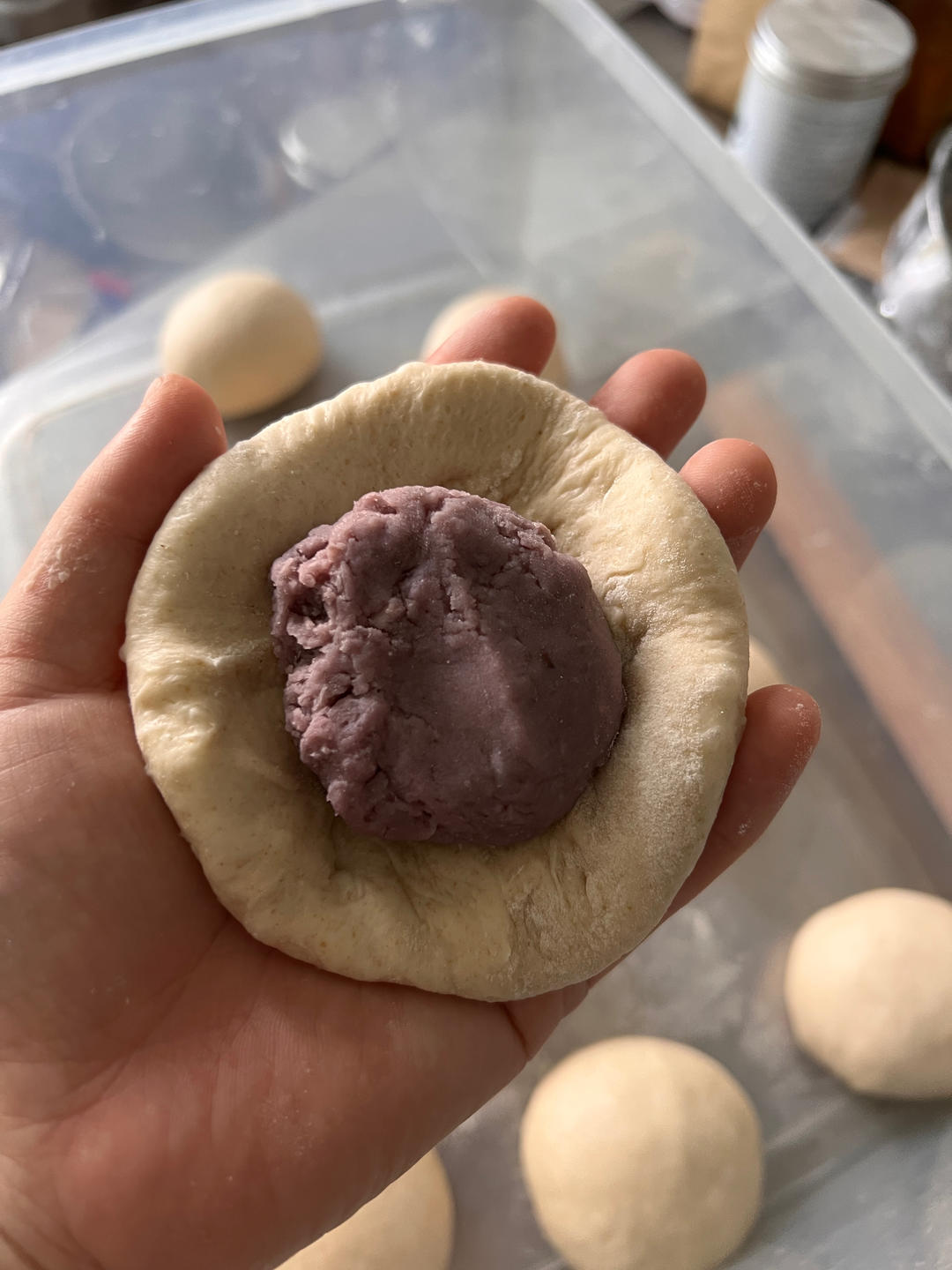 纯奶手撕吐司的做法 步骤1