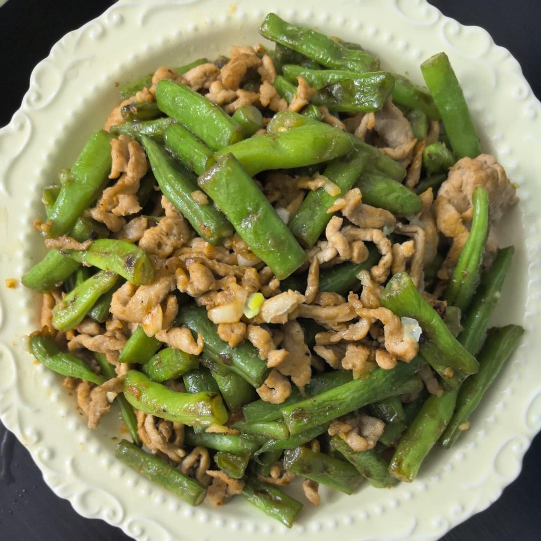 四季豆炒肉