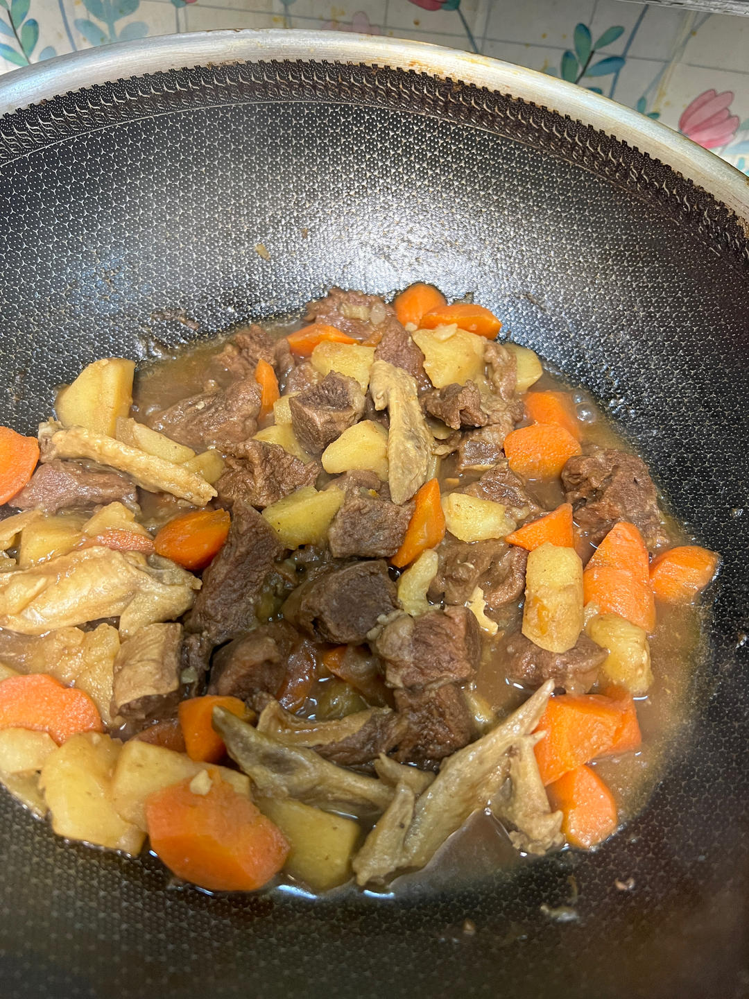 番茄土豆炖牛腩