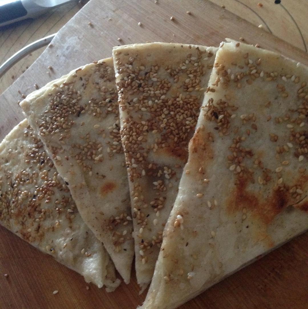 椒盐发面饼 Sesame Pancake
