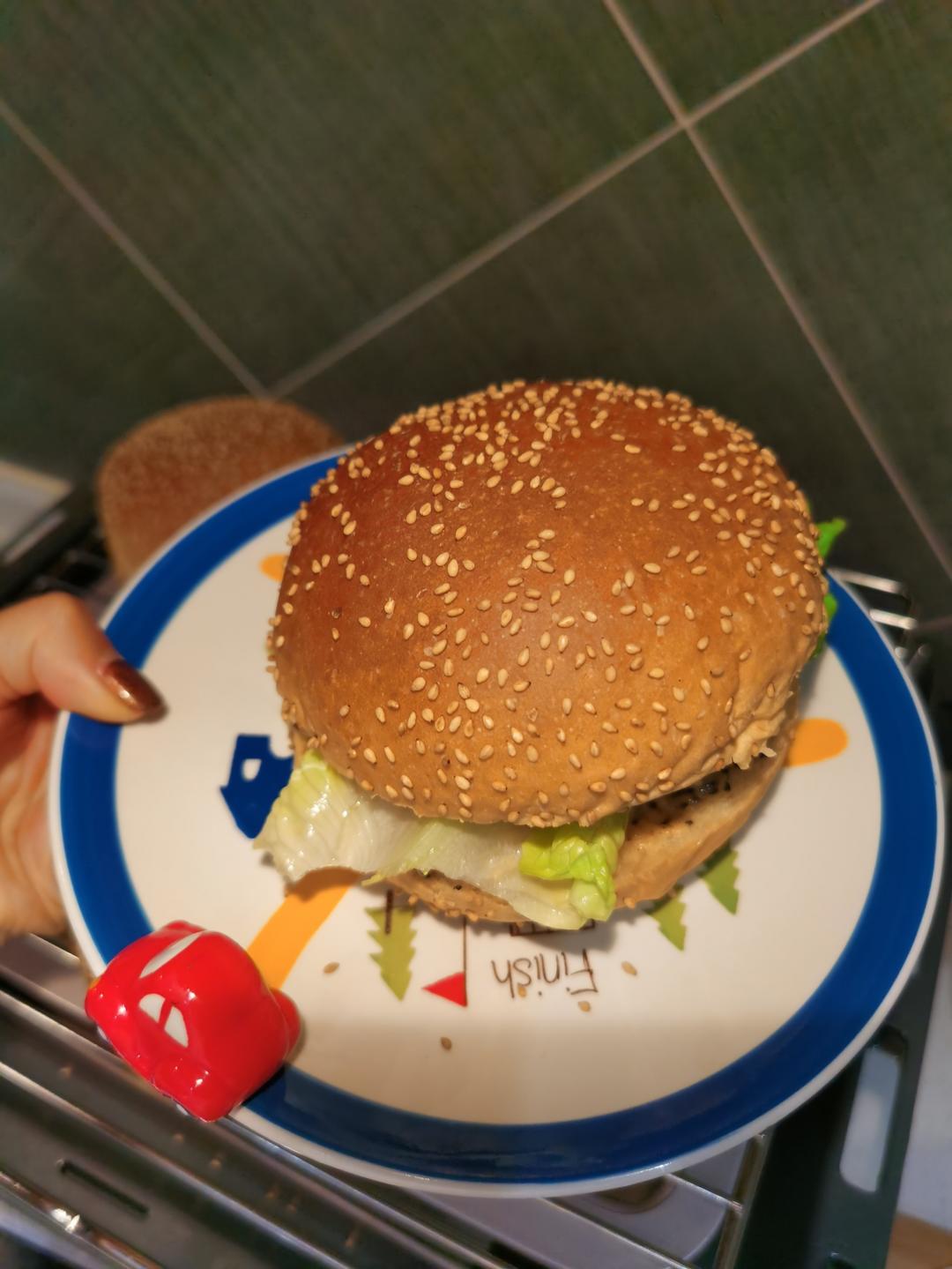 超级无敌简单的汉堡坯