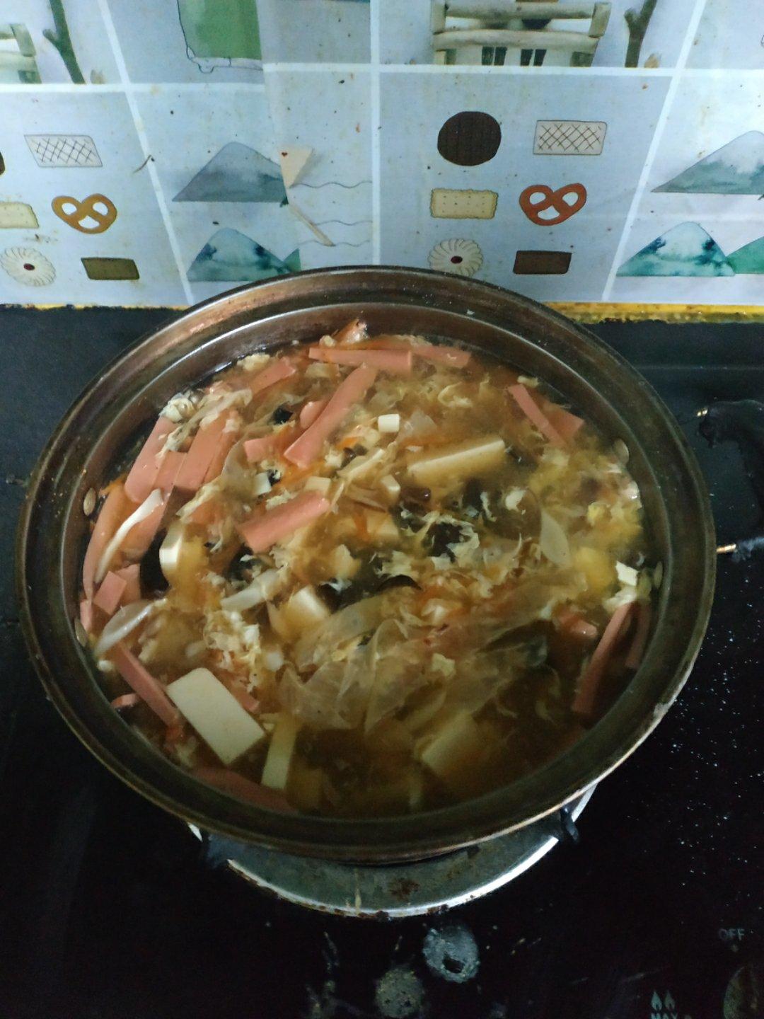 好吃卫生的美味酸辣汤