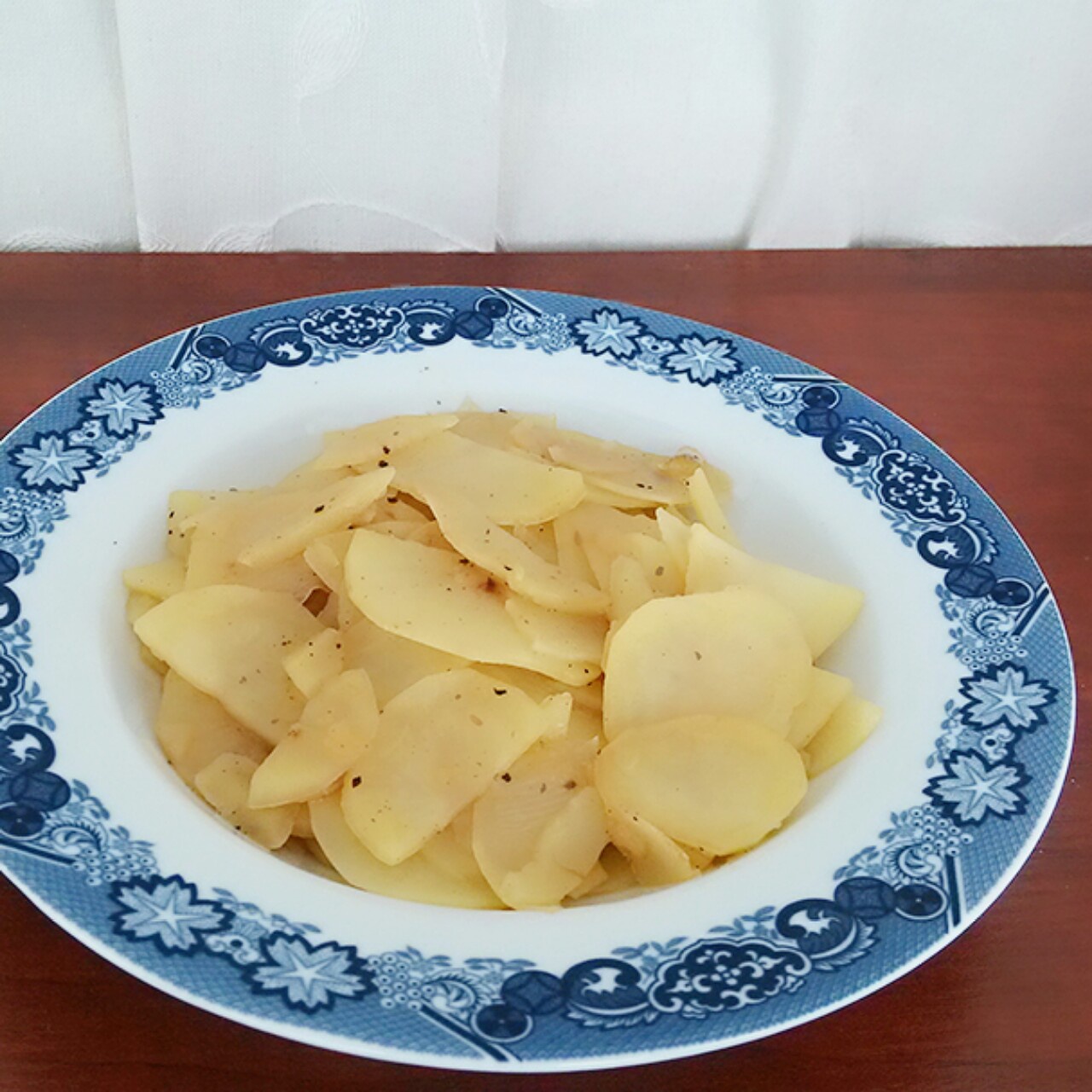 朴素的土豆片