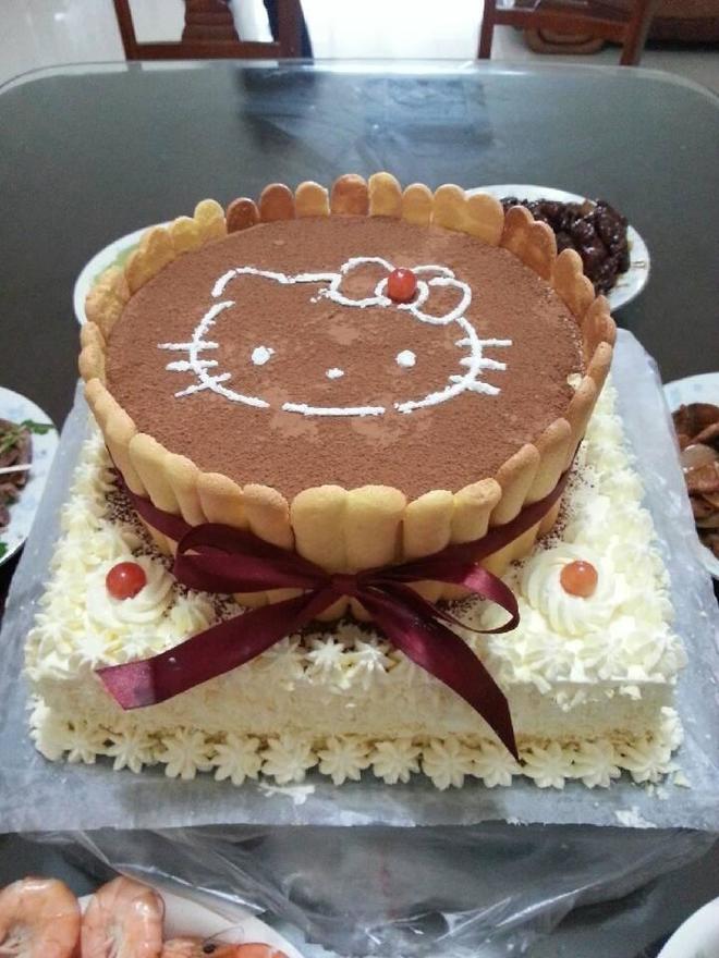 提拉米苏双层生日蛋糕的做法