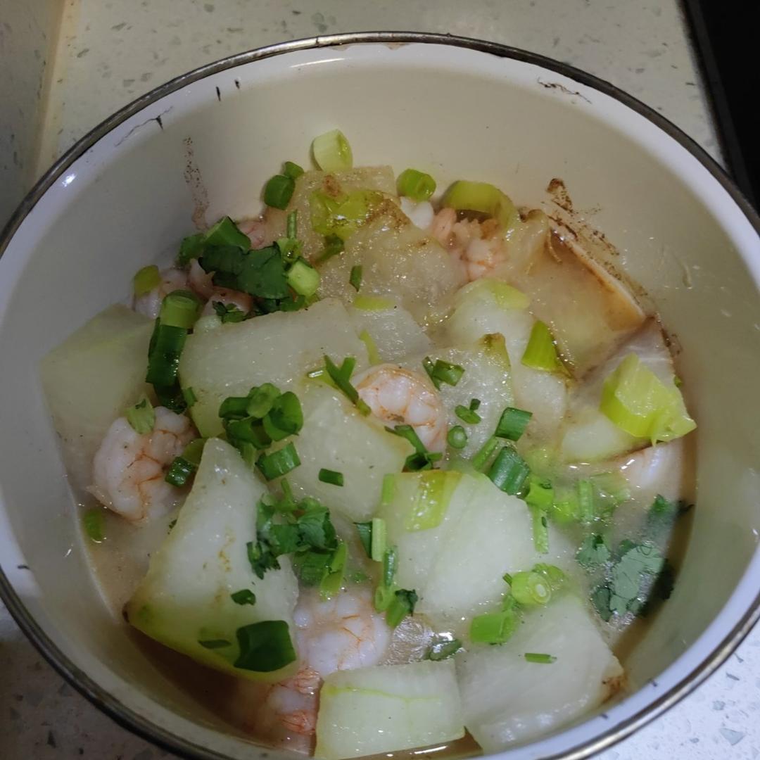 冬瓜虾仁🍤减重必吃❤️超简单零难度❤️