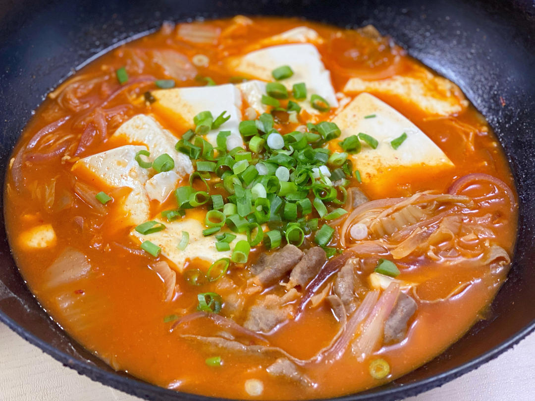 韩国泡菜豆腐汤
