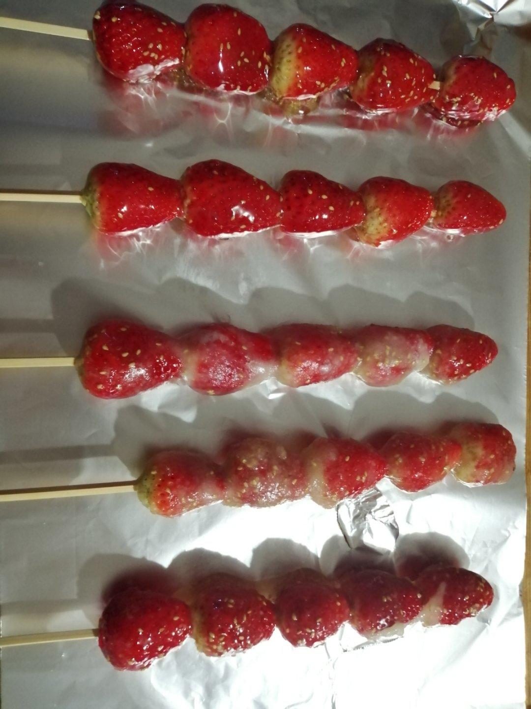草莓冰糖葫芦儿
