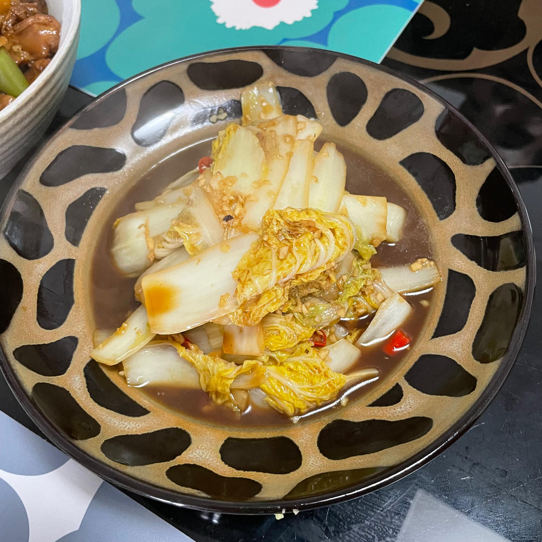 酸辣娃娃菜极简版💜