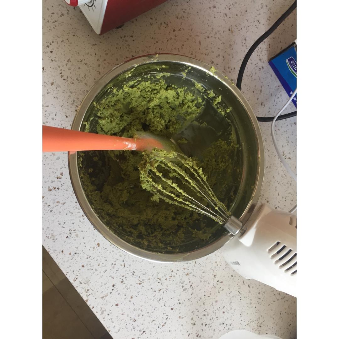 抹茶蔓越莓饼干