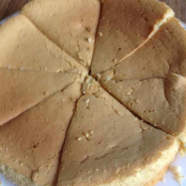 6寸原味戚风蛋糕