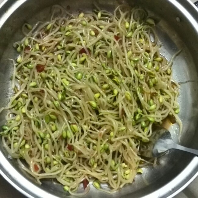 清炒豆芽菜