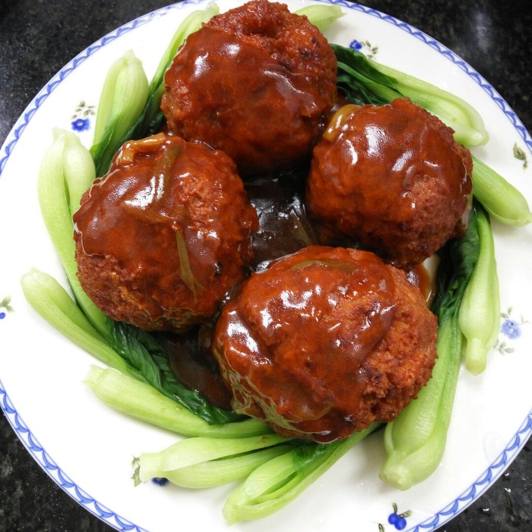 四喜丸子/紅燒獅子頭 chinese meatballs的全部作品