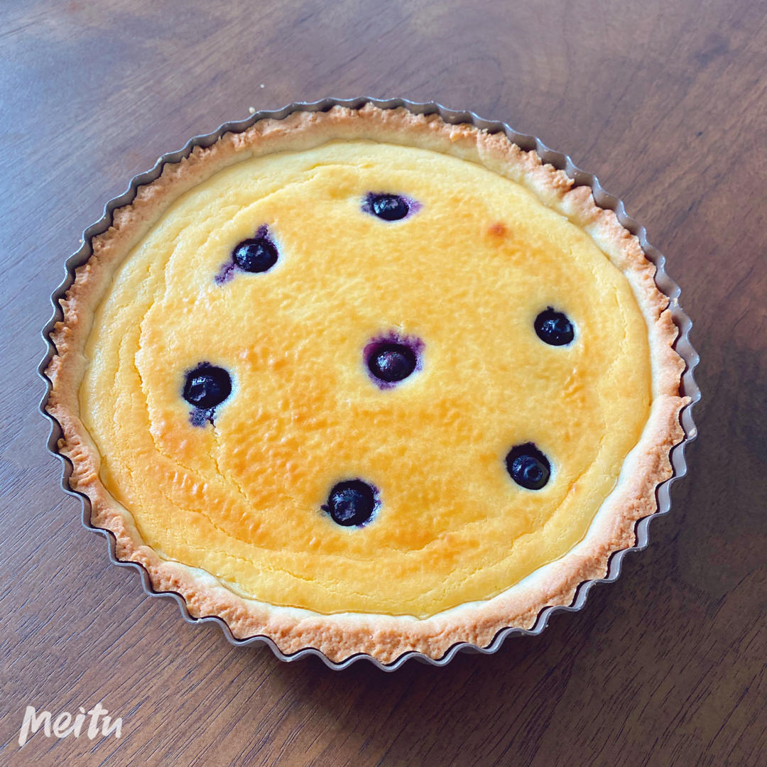 蓝莓乳酪派（合适新手家庭版）
