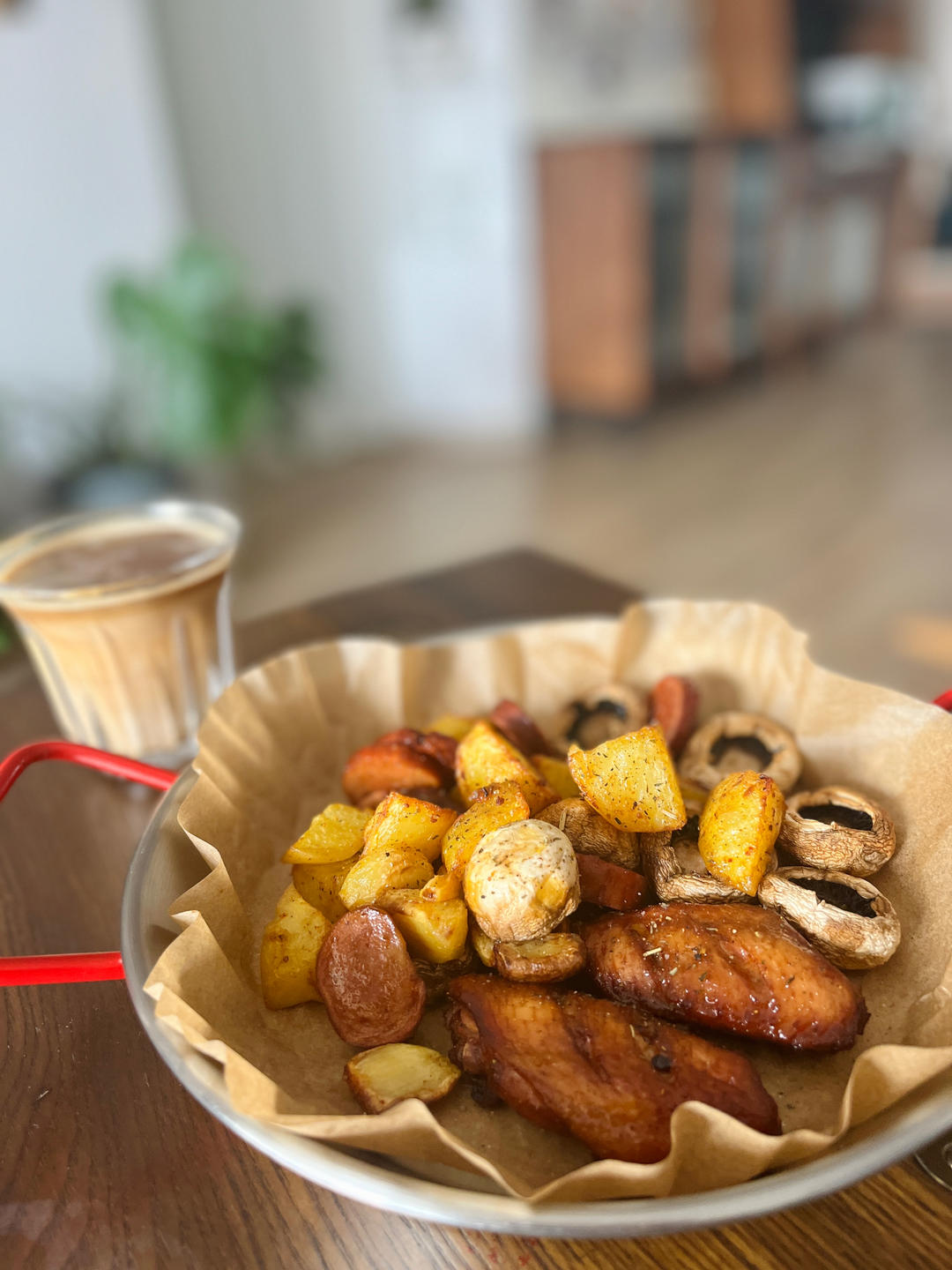 空气炸锅版烤薯角（烤土豆）