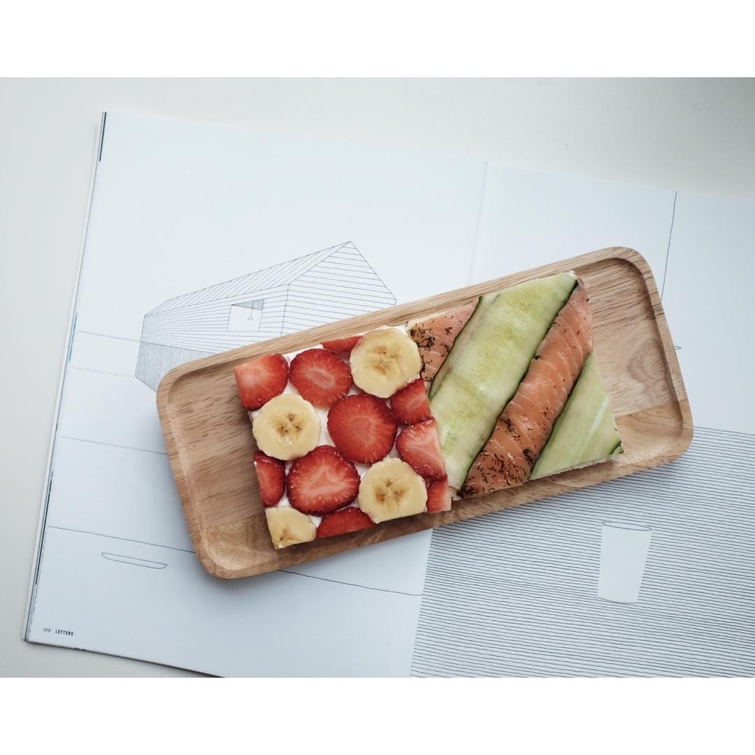 open sandwich