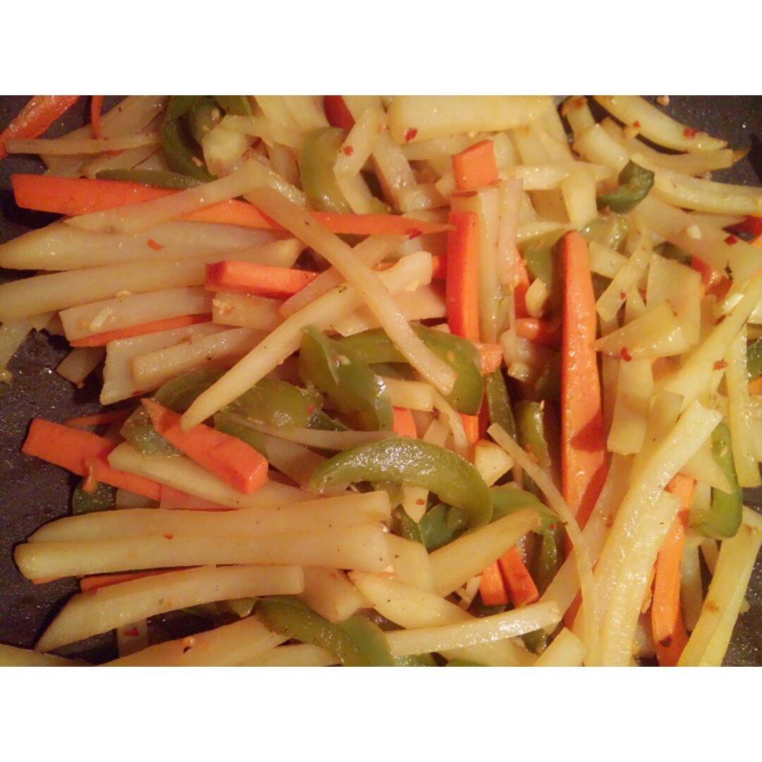 醋溜土豆丝