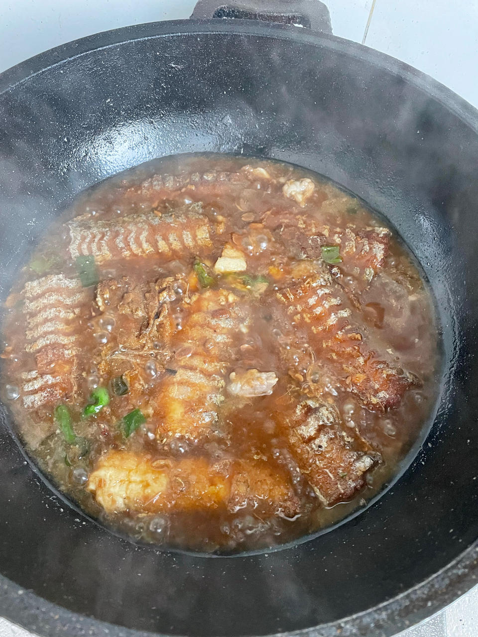 原创配方！家常炖刀鱼