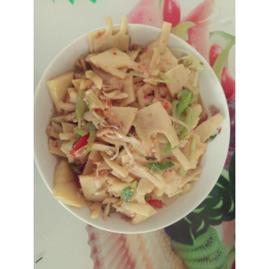 春笋炒肉丝