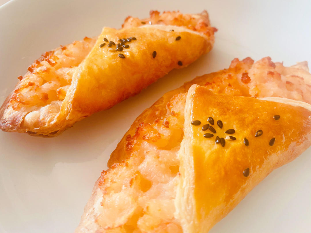 快手早餐虾滑手抓饼