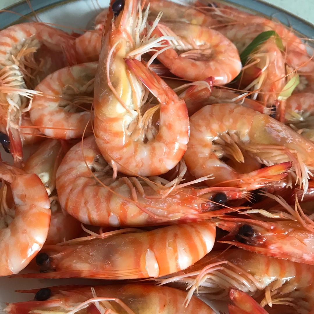 白灼斑节虾