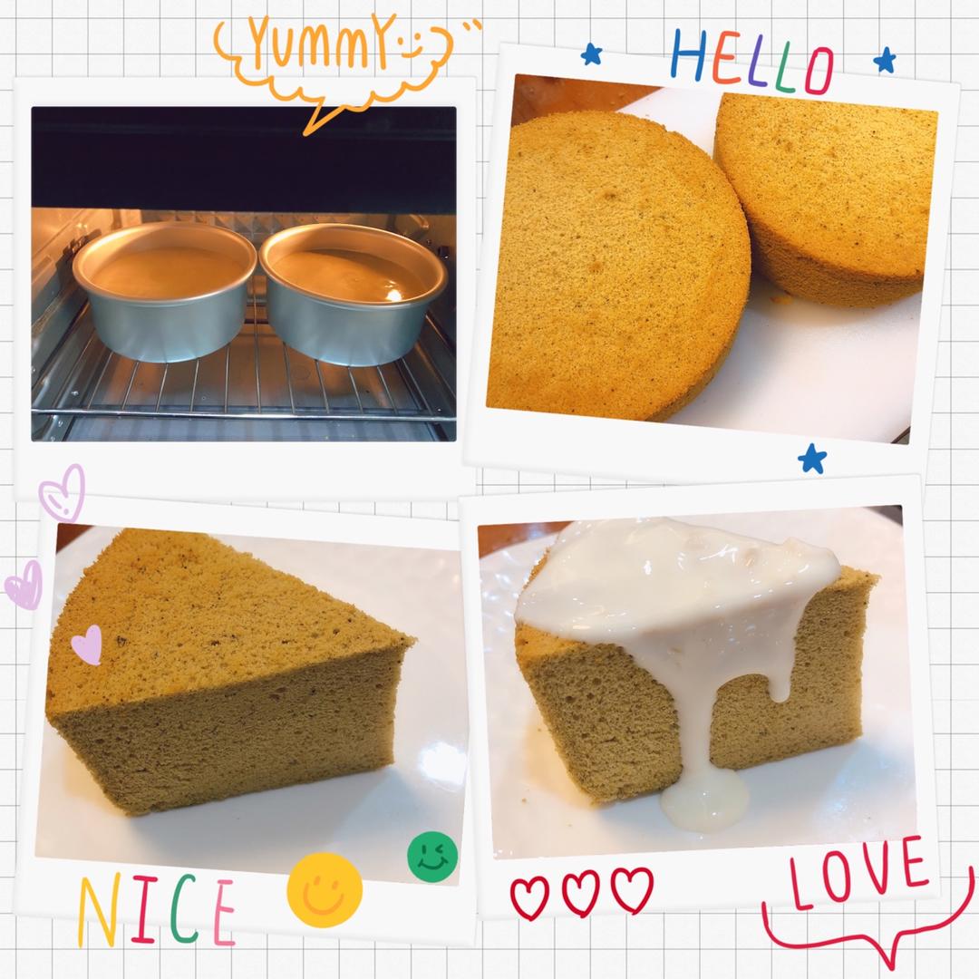 6寸基础戚风（蛋糕胚）