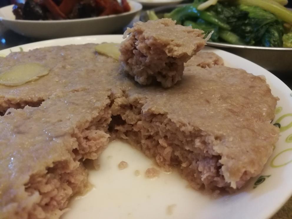 莲藕蒸肉饼的做法 步骤12