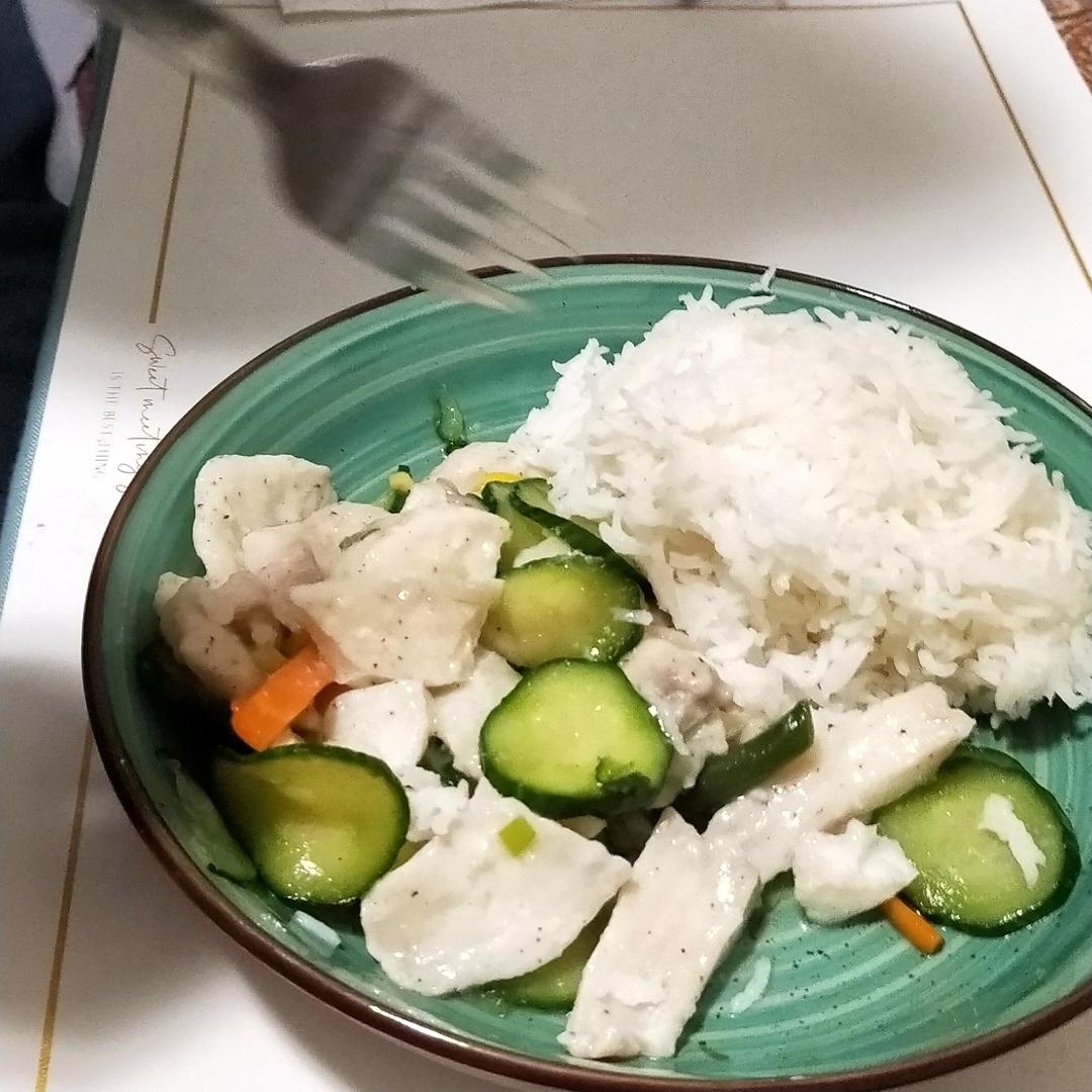 传统鲁菜滑溜鱼片