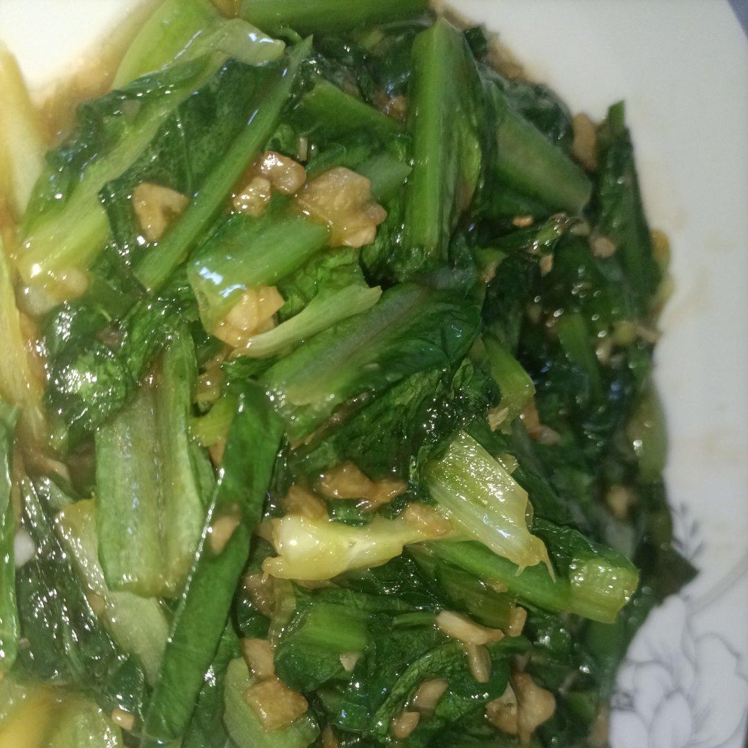 蒜蓉油麦菜（蚝油）