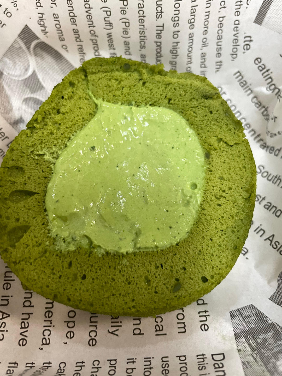 抹茶蛋糕卷的做法