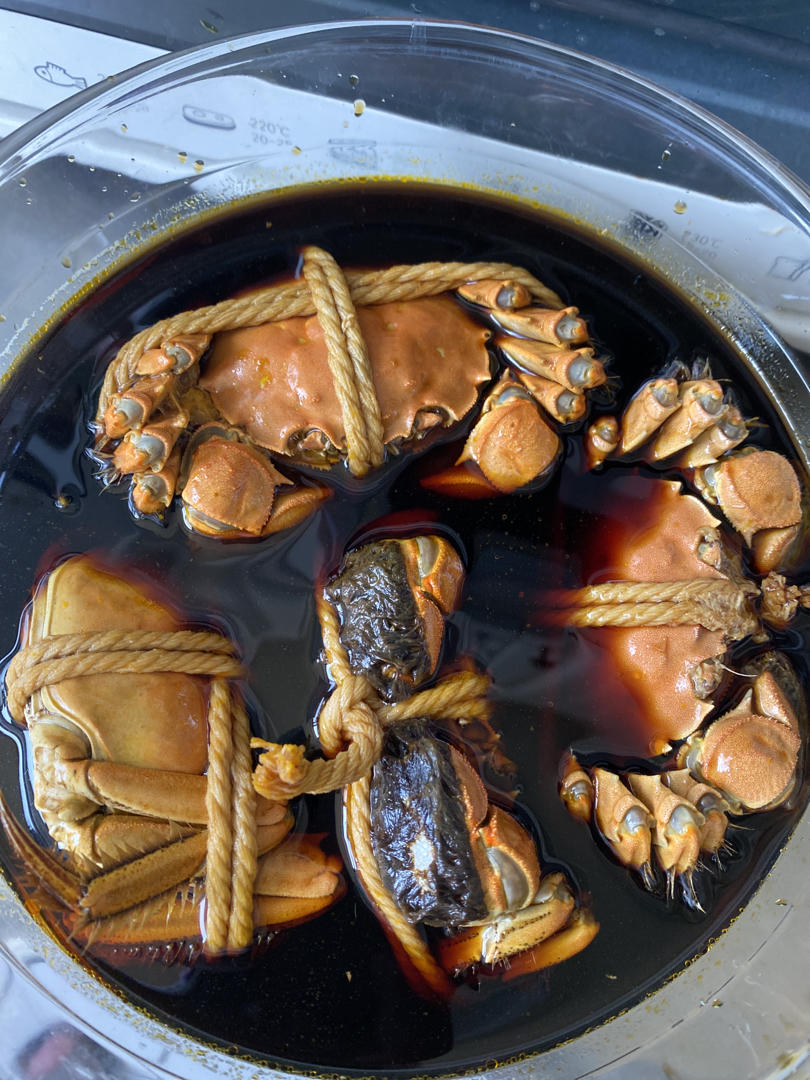 江南熟醉蟹